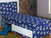 Blue Divan childrens bed